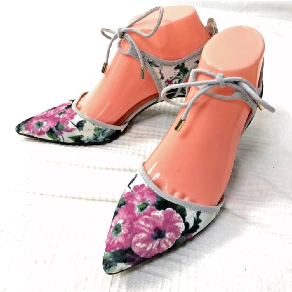 Franco Sarto Darlis Dress Heel Pumps Floral
